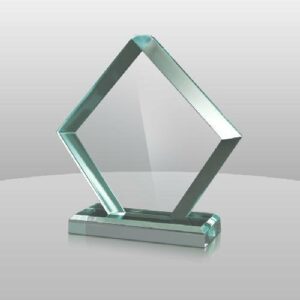 Jade Diamond Shape Award