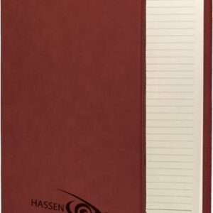 Leatherette Mini Portfolio -Rose'