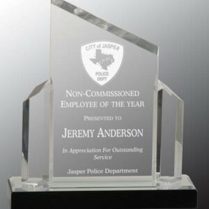 Silver Beveled Post Impress Acrylic