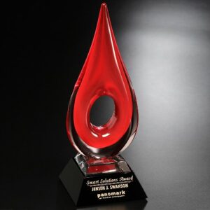 Red Teardrop