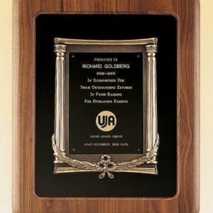 American Walnut Frame with Antique Bronze Casting