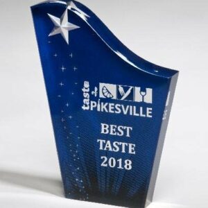 Shooting Star Acrylic Award