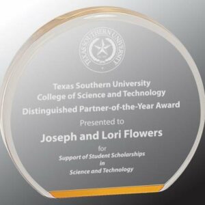 Round Circle Acrylic Award