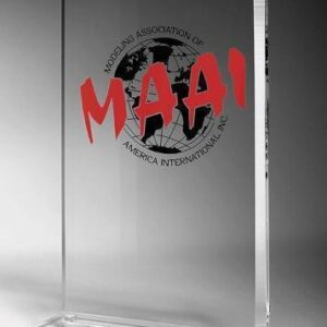 Rectangle Clear Acrylic Award