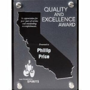 State Acrylic Award - California