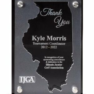 State Acrylic Award - Illinois