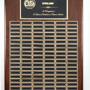 Genuine Walnut Perpetual Plaques